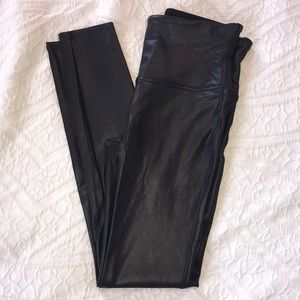 Spanx Faux Leather Leggings